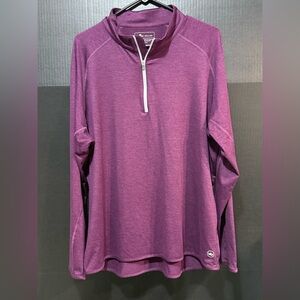 🍥Peter Millar Crown Sport Sydney Stretch Pullover Shirt